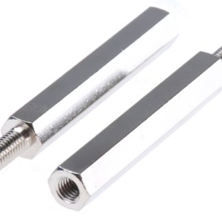 Distanziale filettato Esagonale Maschio/Femmina, in Ottone, L. 30mm, M3