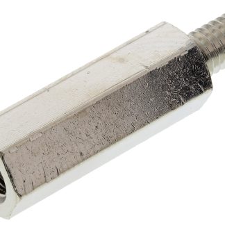 Distanziale filettato Esagonale Maschio/Femmina, in Ottone, L. 20mm, M4