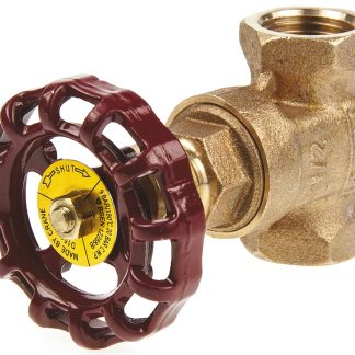 Valvola a saracinesca in Bronzo RS PRO, 20 bar max, connessione BSPT 1/2, disco in Bronzo