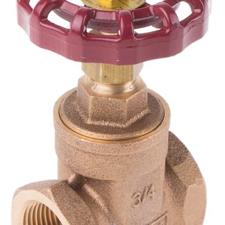 Valvola a saracinesca in Bronzo RS PRO, 20 bar max, connessione BSPT 3/4, disco in Bronzo