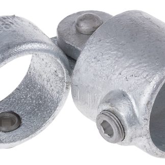 Combinazione girevole singola RS PRO in Ghisa, per profili da Tipo 3, Ø 48.3mm