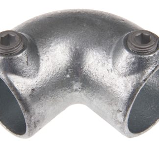 Connettore a 2 vie RS PRO in Ghisa, per profili da Tipo 3, Ø 48.3mm, M6