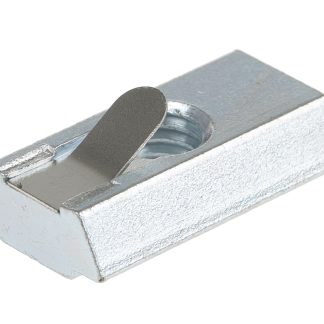 Dado con scanalatura a T FlexLink in Acciaio, per profili da 30 mm, 60 mm, scalanatura da 7.2mm, M6