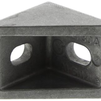 Staffa angolare FlexLink in Alluminio pressofuso, per profili da 30 mm, scalanatura da 7.2mm, M6