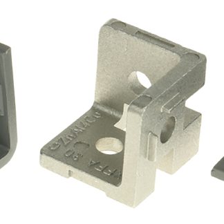 Staffa angolare FlexLink in Zinco pressofuso, per profili da 30 mm, scalanatura da 7.2mm, M6
