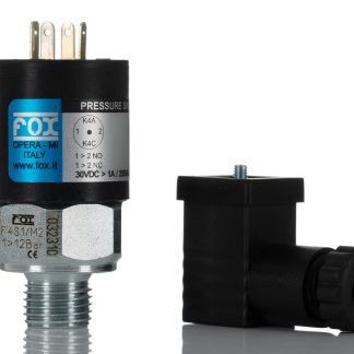 Pressostato RS PRO NC/NA, 1bar min, 12 bar max, G 1/4, 250V ca