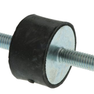 Supporto antivibrazione FIBET in Gomma naturale, M6, Ø 25mm, H. 15mm