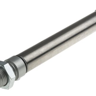 Cilindro pneumatico a stelo RS PRO ISO 6432, Doppio effetto, foro da 16mm, corsa 80mm, 10 bar max