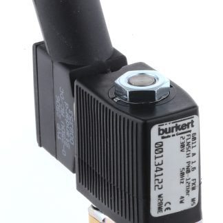 Elettrovalvola NC Burkert, 12 bar max, 2 porte , 230 V c.a.