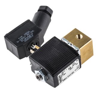 Elettrovalvola NC Burkert, 10 bar max, 3 porte , 230 V c.a., M5