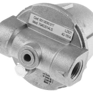 Filtro olio riscaldante RS PRO, 1 bar max, connessione 1/4 in BSPP, 100μm, in custodia di alluminio, 61 x 61 x 75mm