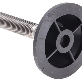 Piedino regolabile Nu-Tech Engineering in Acciaio inossidabile, M16 x 75mm, 1500kg