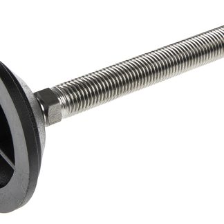 Piedino regolabile Nu-Tech Engineering in Acciaio inossidabile, M16 x 150mm, 1500kg