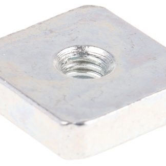 Dado quadrato FlexLink in Acciaio, per profili da 44 mm, scalanatura da 11mm, M6