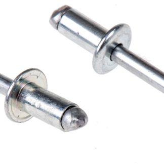 Rivetto Cieco POP in Acciaio, col. Argento, Ø 4.8mm, L. 9.3mm