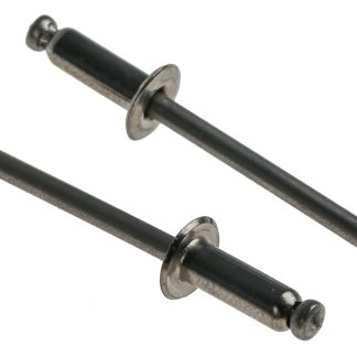 Rivetto Cieco POP in Acciaio Inox, col. Argento, Ø 4.8mm, L. 14mm