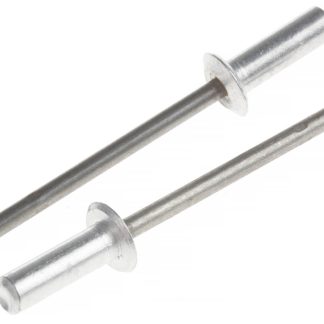 Rivetto Cieco POP in Alluminio, col. Argento, Ø 4mm, L. 12.5mm