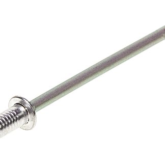 Rivetto Cieco POP in Alluminio, col. Argento, Ø 2.4mm, L. 7.3mm