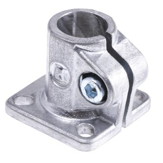 Morsetto per base Rose+Krieger in Alluminio pressofuso, per profili da 18 mm, Ø 18.1mm