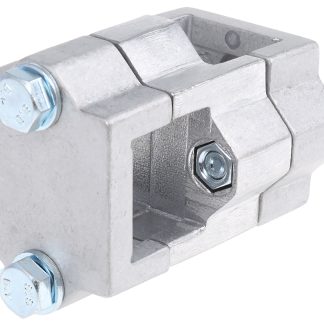 Morsetto a croce Rose+Krieger in Alluminio pressofuso, per profili da 30 mm, M5