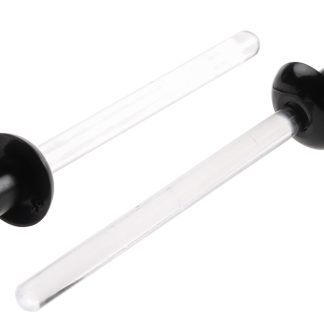 Rivetto A scatto Essentra in Nylon, col. Nero, Ø 4mm, L. 9.6mm