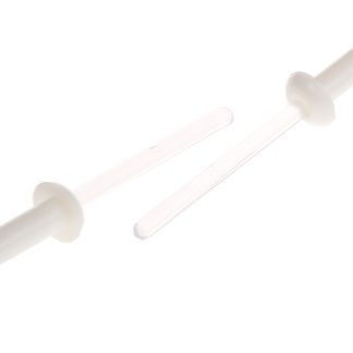 Rivetto A scatto Essentra in Nylon, col. Bianco, Ø 4mm, L. 12.7mm