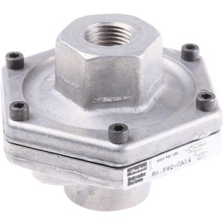 Valvola di scarico rapido Parker, serie P4Q, filettatura G 1/2 Femmina