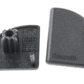 Tappo rotondo in polipropilene Nero Bosch Rexroth