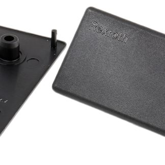 Cappuccio rettangolare in polipropilene Nero Bosch Rexroth