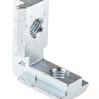 Staffa interna Bosch Rexroth in Acciaio galvanizzato, per profili da 40 mm → 60 mm, scalanatura da 10mm, M8