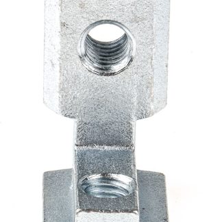Staffa interna Bosch Rexroth in Acciaio galvanizzato, per profili da 30 mm, scalanatura da 8mm, M6