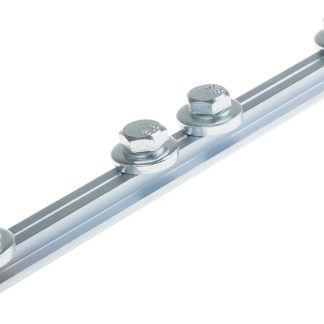 Connettore di profilo Bosch Rexroth in Acciaio galvanizzato, per profili da 40 mm → 60 mm, scalanatura da 10mm, M8, L.