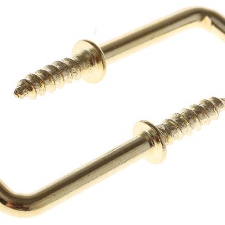 Ganci a I in Acciaio Placcato ottone RS PRO, larghezza di apertura gancio 20mm