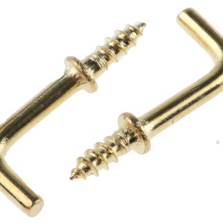 Gancio RS PRO Vite in Ottone, lunghezza 20mm, Liscio