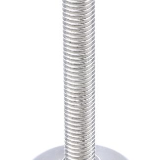 Piedino regolabile Nu-Tech Engineering in Acciaio inossidabile, M10 x 80mm, 600kg