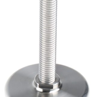 Piedino regolabile Nu-Tech Engineering in Acciaio inossidabile, M12 x 75mm, 1250kg