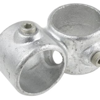 Connettore a 90° RS PRO in Ghisa, per profili da Tipo 2, Ø 42.4mm, M10