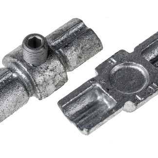 Giunto girevole RS PRO in Ghisa, per profili da Tipo 1, Ø 33.7mm, L. 75mm