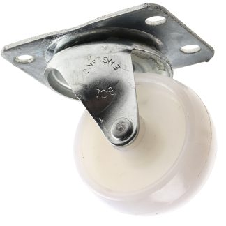 Ruota per carrelli orientabile Flexello in Nylon, Ø 50mm, 40kg