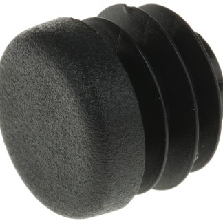 Tappo rotondo Nero Rose+Krieger, diametro 18mm