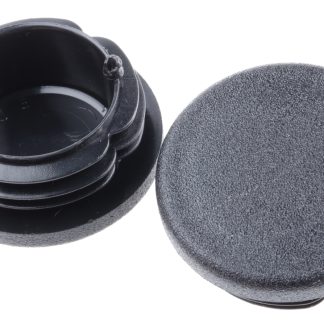 Tappo rotondo Nero Rose+Krieger, diametro 40mm