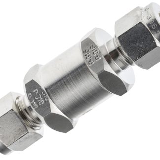 Filtro per acqua in linea Parker 1/4" A-Lok in Acciaio inox, 50μm, 4.05L/min max