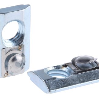 Dado per scanalature Rose+Krieger in Acciaio, per profili da 40 mm, M8