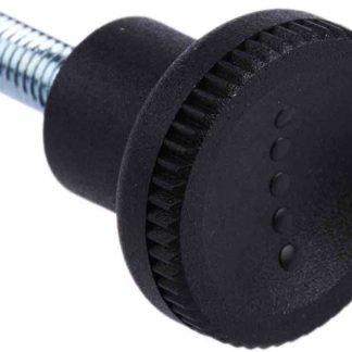 Manopola di serraggio zigrinata RS PRO, M5 x 16mm