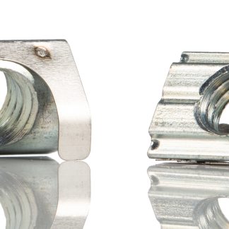 Blocco scorrevole Bosch Rexroth in Acciaio galvanizzato, per profili da 30 mm, scalanatura da 8mm, M8, L. 16mm