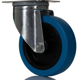 Ruota per carrelli orientabile Tente in Gomma, Ø 125mm, 250kg