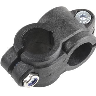 Morsetto a croce Rose+Krieger RK Light Tubular System in Nylon, per profili da 12-18 mm, Ø 12mm, L. 12mm