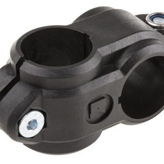 Morsetto a croce Rose+Krieger RK Light Tubular System in Nylon, per profili da 20-30 mm, Ø 20mm, L. 20mm