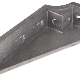 Staffa di base Bosch Rexroth in Alluminio, per profili da 40 mm, scalanatura da 10mm, M8, L. 160mm