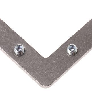 Staffa a squadra Bosch Rexroth MITER SQUARE 6 in Acciaio inossidabile, per profili da 20 mm, scalanatura da 6mm